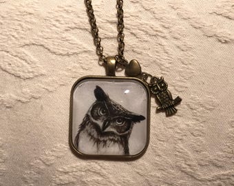 Wise Guy Owl Necklace
