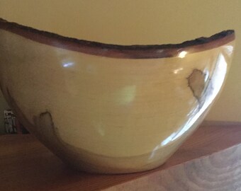 Maple Natural Edge Bowl