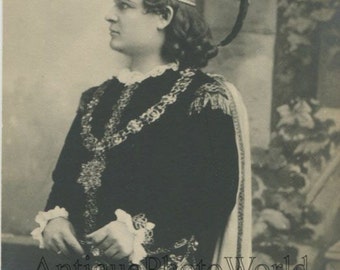 Russian actor Shevelev in fantastic costume antique theater photo pc