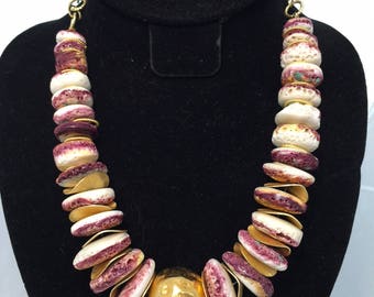 Purple Spiny Oyster & Gold