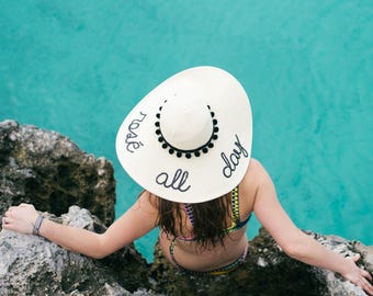Rosé All Day Women's Floppy Sun Hat
