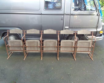 Chairs / vintage Theater seat