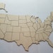 Laser Cut Wooden United States Puzzle Game