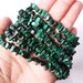 Malachite Chip Beads Natural Green Gemstone Beautiful Chips and Nuggets Choose 50, 100 or 300pc 36" Strand