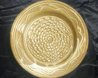 Garlic grater plate, Sandstone Brown