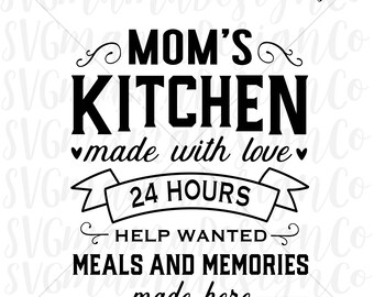 Free Free Mom&#039;s Kitchen Free Svg 726 SVG PNG EPS DXF File