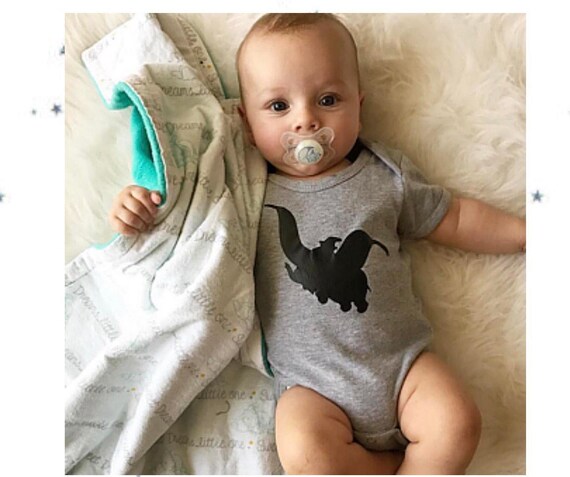 Disney Onesie Dumbo Shirt Baby Boy Outfit Baby Clothes