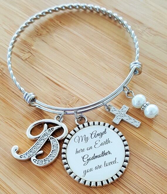 Godmother Gift / Gift for Godmother / GODMOTHER GIFT / GODMOTHER Bracelet / Christening Gift for Godmother / Godmother Baptism Gift
