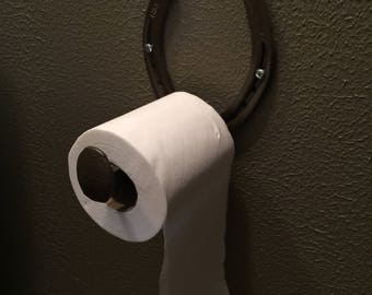 Horseshoe Toilet Tissue Holder