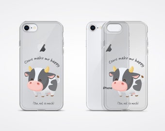 cow case phone aesthetic clear iphone protector 6s kawaii gifts plus birthday funny cute