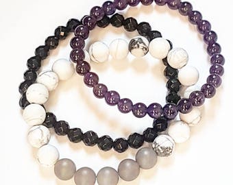 Mala bracelet custom stack of serenity