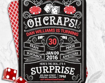 Blackjack birthday party
