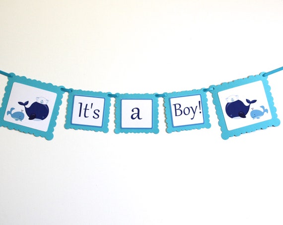 its a boy banner