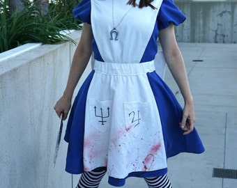 Custom American McGee's Alice Cosplay Costume
