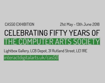 CAS50 Leicester Exhibition Catalogue PRE-ORDER