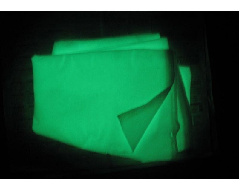 Glow in the Dark Fabrics Fat Quarter Different Colours