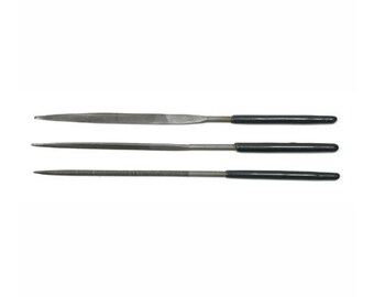 Needle File Set - 3 Pieces - Cut #2 for Jewelry Making - 31-995