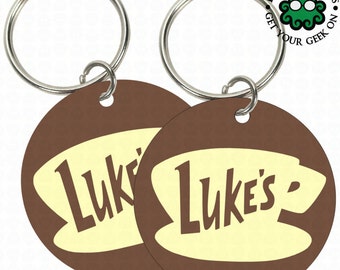 Luke's Coffee Keychain
