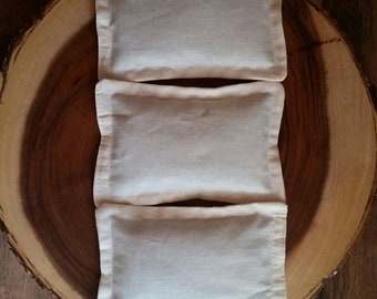 Zero Waste Reusable Organic Dryer Sachets ~ 3 pack