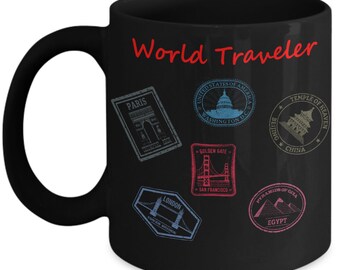 World Traveler Coffee Mug