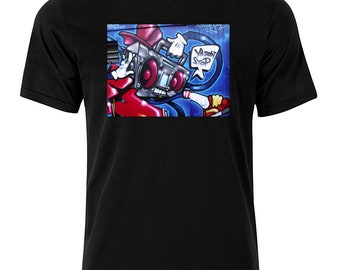 Graffiti Shirt XI - Graphic Cotton T Shirt Short or Long Sleeve