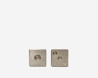 Stainless steel gaming dice - metal 6 sided die 1/2"