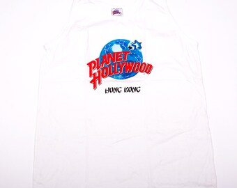 Vintage Planet Hollywood Hong Kong 90s Tank Top