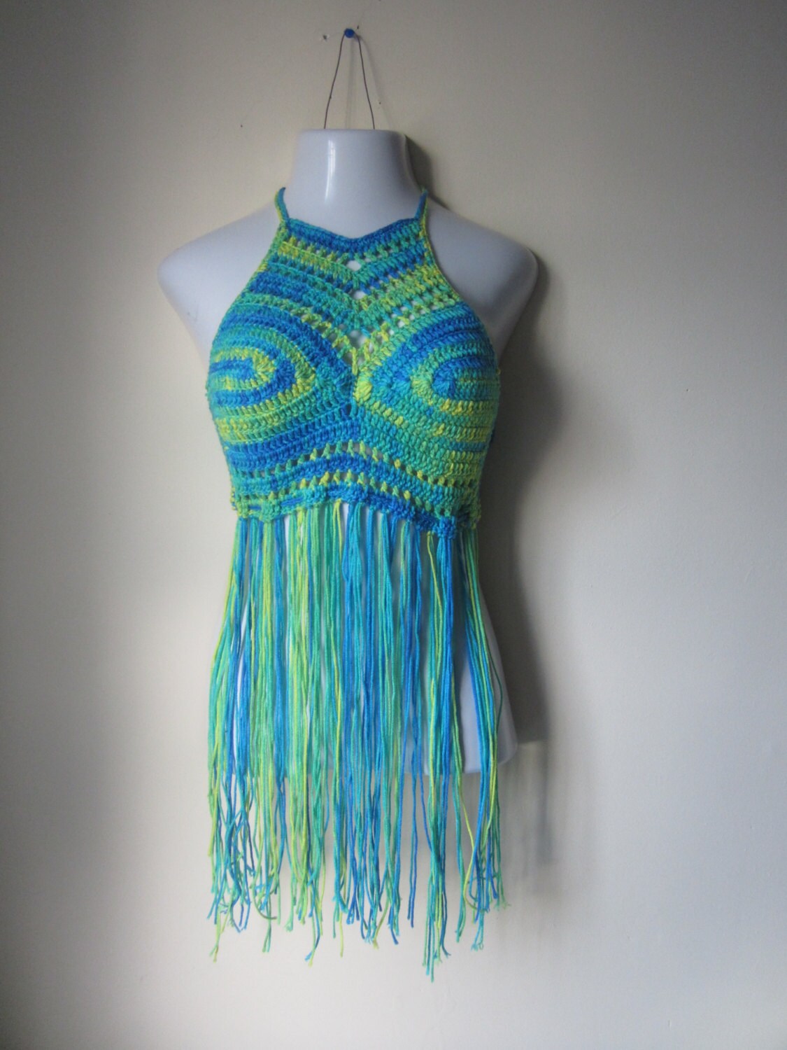 FESTIVAL HALTER TOP Bohemian top Hippie top bohemian