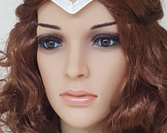 Pointed Halo Buckram Headband Base Millinery Supply Bridal Medieval Costume