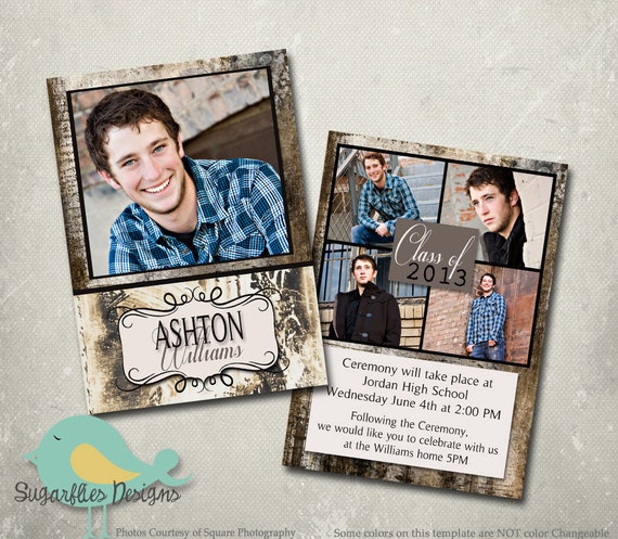 Graduation Invitations For Two 6