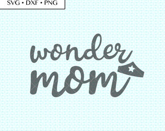 Download I Am Wonder Woman SVG DXF PNG Wonder Woman Crown Cut Files