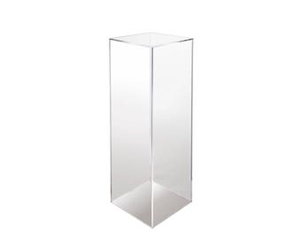 Clear Acrylic - Flexiglass Pedestal Stand
