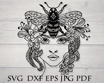Download Mandala Bee Svg Ideas - Layered SVG Cut File - Best Free ...