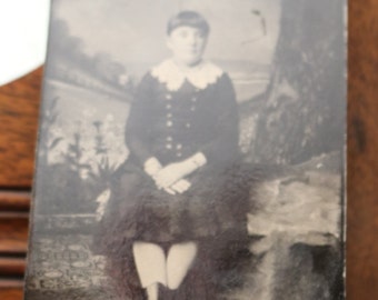 Tintype of a woman