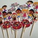 Little Einstein Cupcake Toppers / Topper / Birthday / Theme / Die Cuts / Party Decor / x18 / Next day Shipping / Cake Pops / Decoration