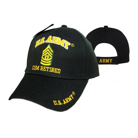 US ARMY Command Sergeant Major CSM Retired cap