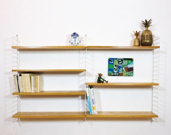 String Wall unit, NISSE & KAJSA STRINNING, Sweden, 1950's.