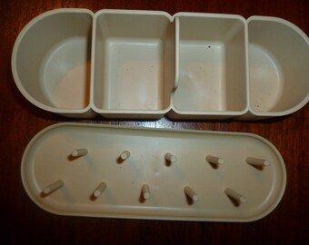 Horn sewing machine Cabinet storage trays x 2