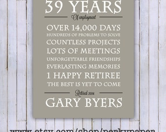retirement posters