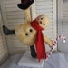 Primitive Sewing Pattern Snowman "Thumpity, Thump, Thump"