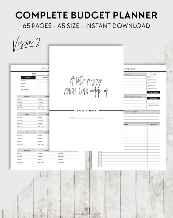 printable financial planner