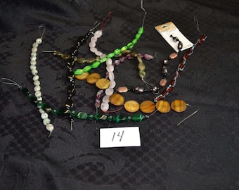 10 Strands of Various Beads