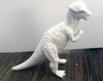Dinosaur Erasers Parasaurolophuss & Pachycephalo Unique Office Decor ideal for kid or office