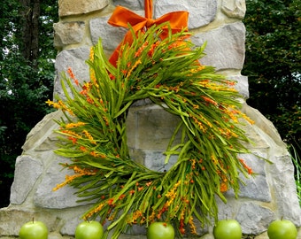 Fall Wreath - Fall Door Decor - Autumn Door Wreath
