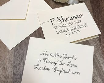 Handwritten Envelopes