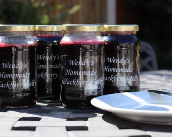 Glas-Etiketten, Etiketten, Flasche Aufkleber, Etiketten, Etsy-Shop-Promotion-Label, Etiketten, selbst Klebeetiketten, transparente Etiketten 3 Meter