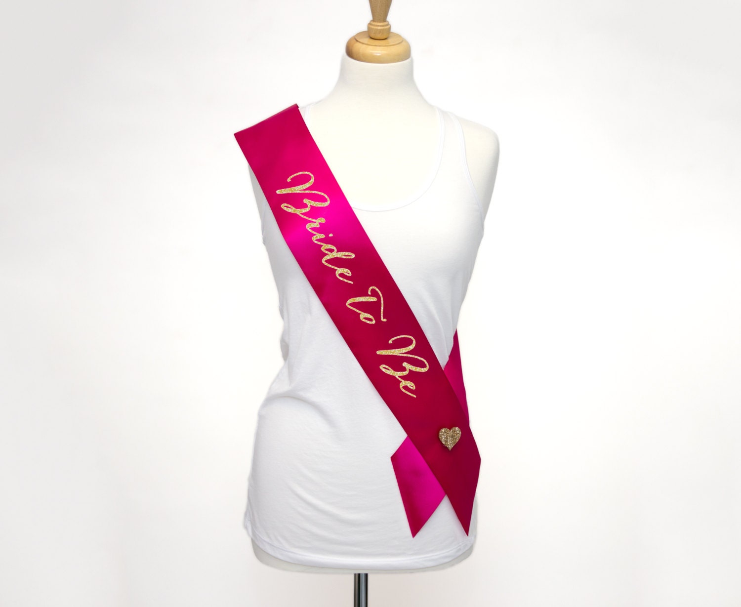 Bride Sash for Bridal Shower Bachelorette Party Accessories