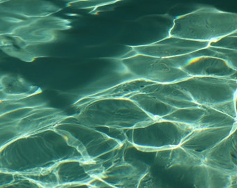 Swimming Pool Art Mid Century Hotel Vacation Metallic Fine Art Photography