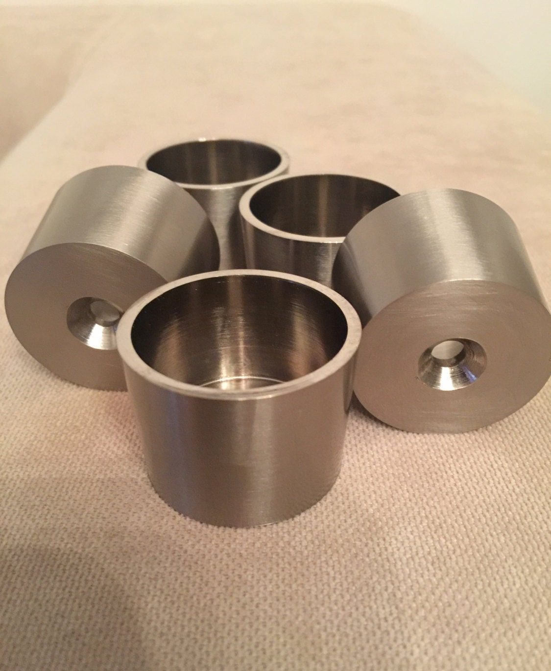 Tapered ferrule sabot round end cap furniture leg tip