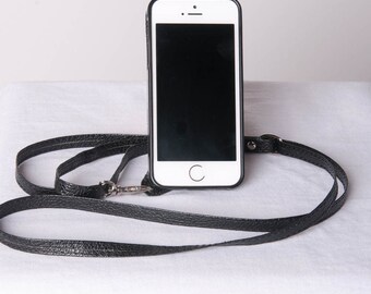 Closeout 4 / 4S Wearable Crossbody iPhone Cell Phone Case Be Organized Wallet Black for Apple iPhone